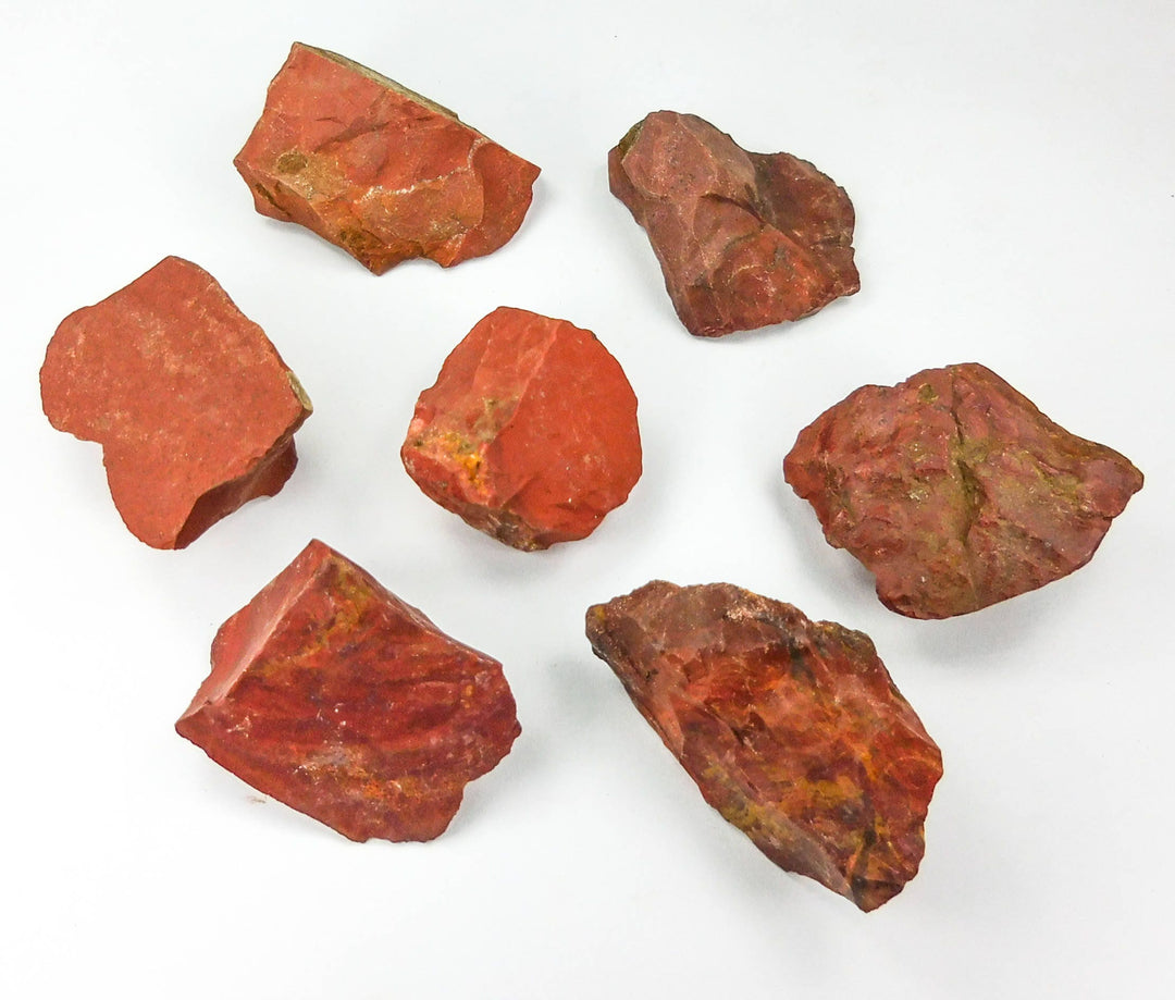 Red Jasper Rough (1/2 lb)(8 oz) Half Pound Bulk Wholesale Lot Raw Gemstones Healing Crystals And Stones