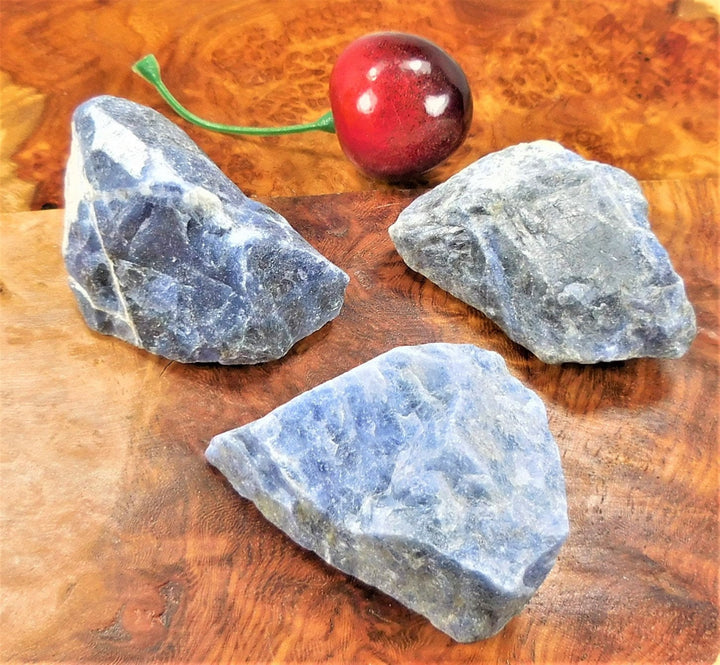 Bulk Wholesale Lot 1 Kilo (2.2 LBs) Rough Blue Sodalite Raw Stones Natural Gemstones Crystals