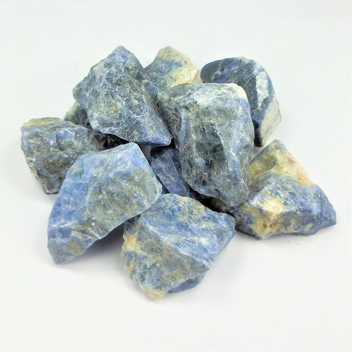 Rough Blue Sodalite ( 8 oz ) Half Pound Raw Stones Natural Gemstones Crystals