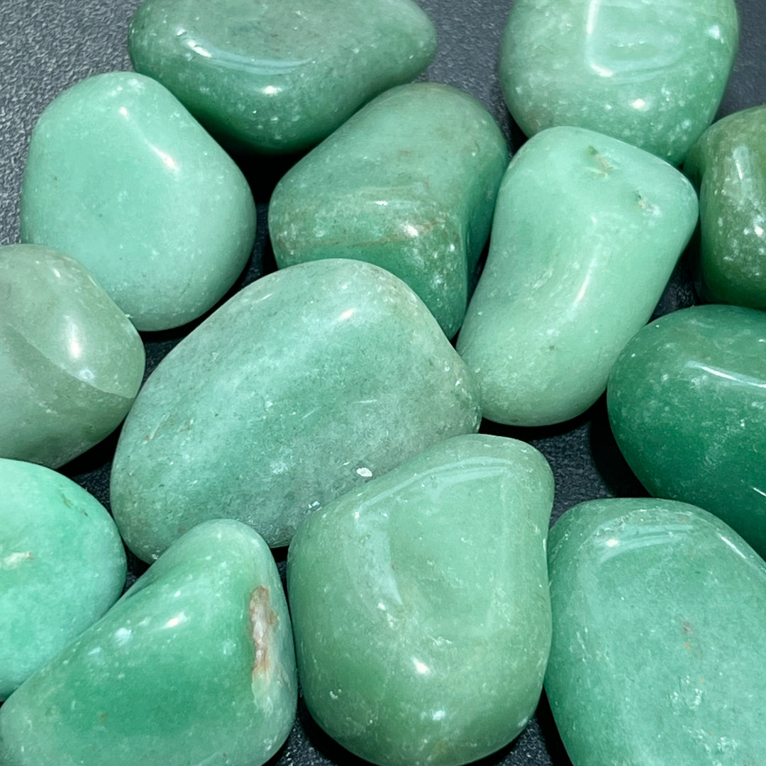 Green Aventurine Large Tumbled (1 LB) One Pound Bulk Wholesale Lot Polished Natural Gemstones Healing Crystals And Stones