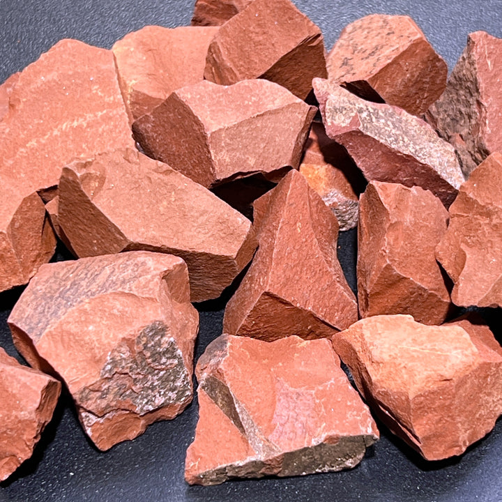Red Jasper Rough (3 Pcs) Raw Natural Gemstones Healing Crystals And Stones