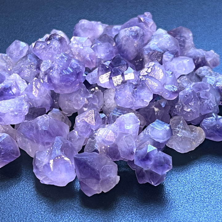 Amethyst Mini Crystal Clusters (1/2 lb)(8 oz) Half Pound Bulk Wholesale Lot Raw Gemstones Healing Crystals And Stones