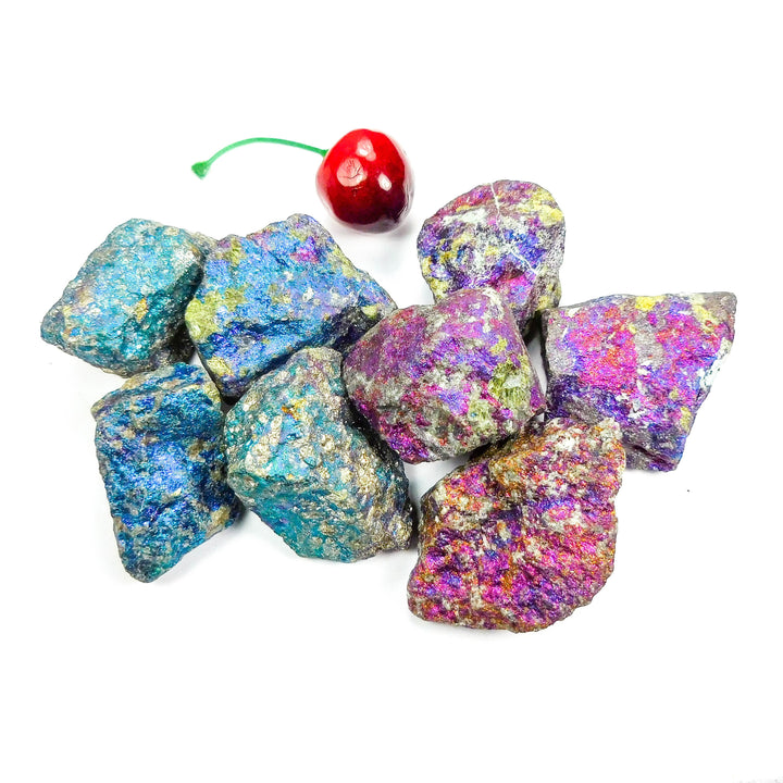 Bulk Wholesale Lot 1 Kilo ( 2.2 LBs ) Rough Chalcopyrite One Kilo Raw Stones Natural Gemstones Crystals