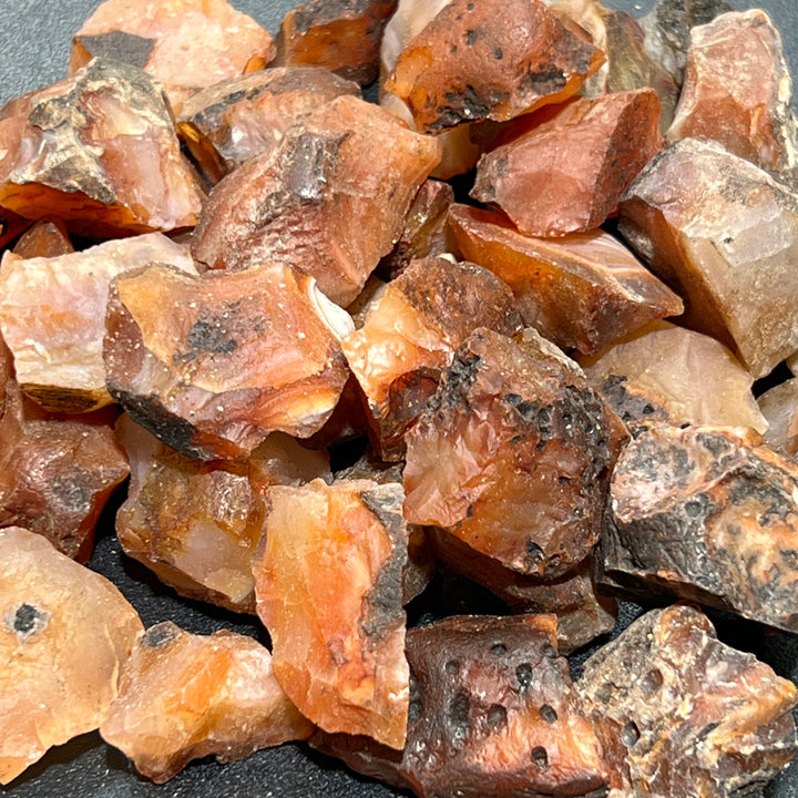 Carnelian Red Agate Rough (1 Kilo)( 2.2 LBs) Bulk Wholesale Lot Raw Natural Gemstones Healing Crystals And Stones