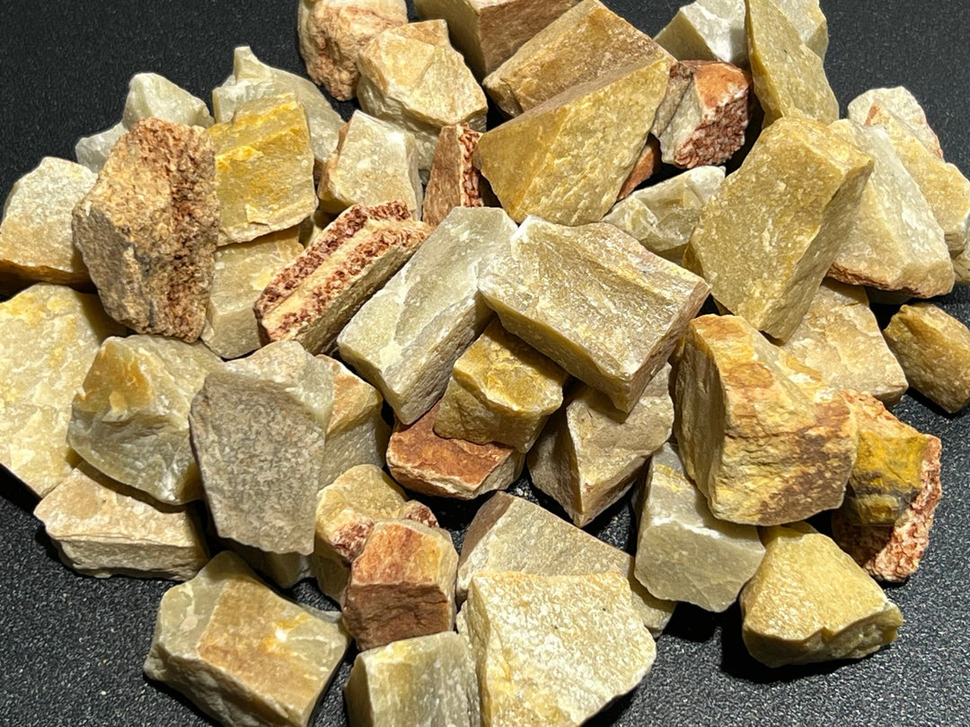 Bulk Wholesale Lot 1 LB Rough Yellow Aventurine One Pound Raw Stones Natural Gemstones Crystals
