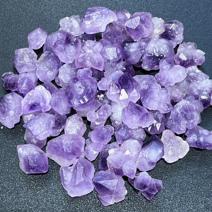 Amethyst Mini Crystal Clusters (1 LB) One Pound Bulk Wholesale Lot Raw Natural Gemstones Healing Crystals And Stones