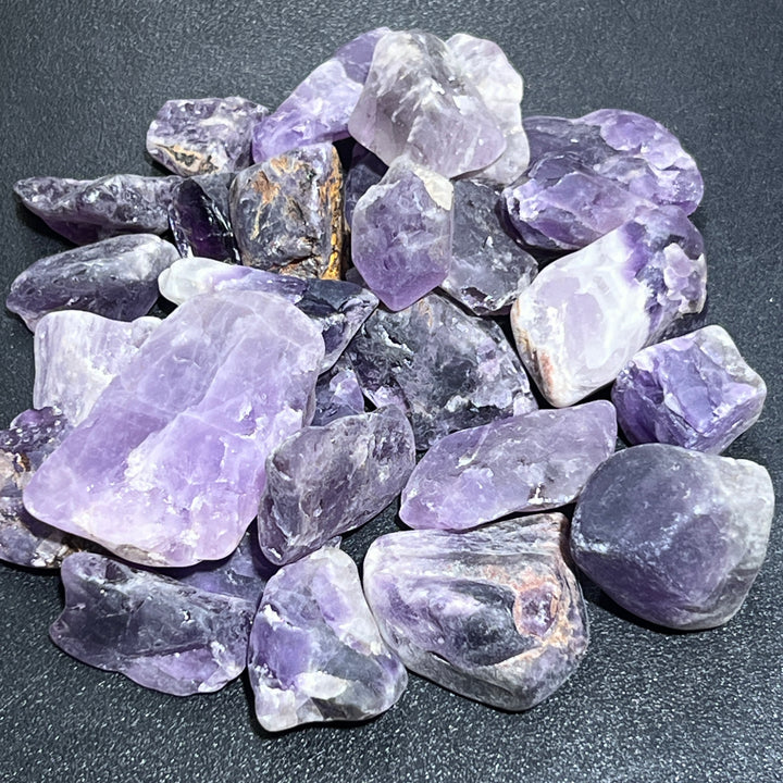 Purple Amethyst Crystal Stones From Rwanda Rough Raw