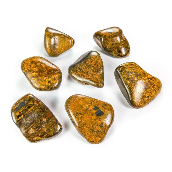 Bulk Wholesale Lot 1 LB Tumbled Bronzite Polished Stones Natural Gemstones Crystals