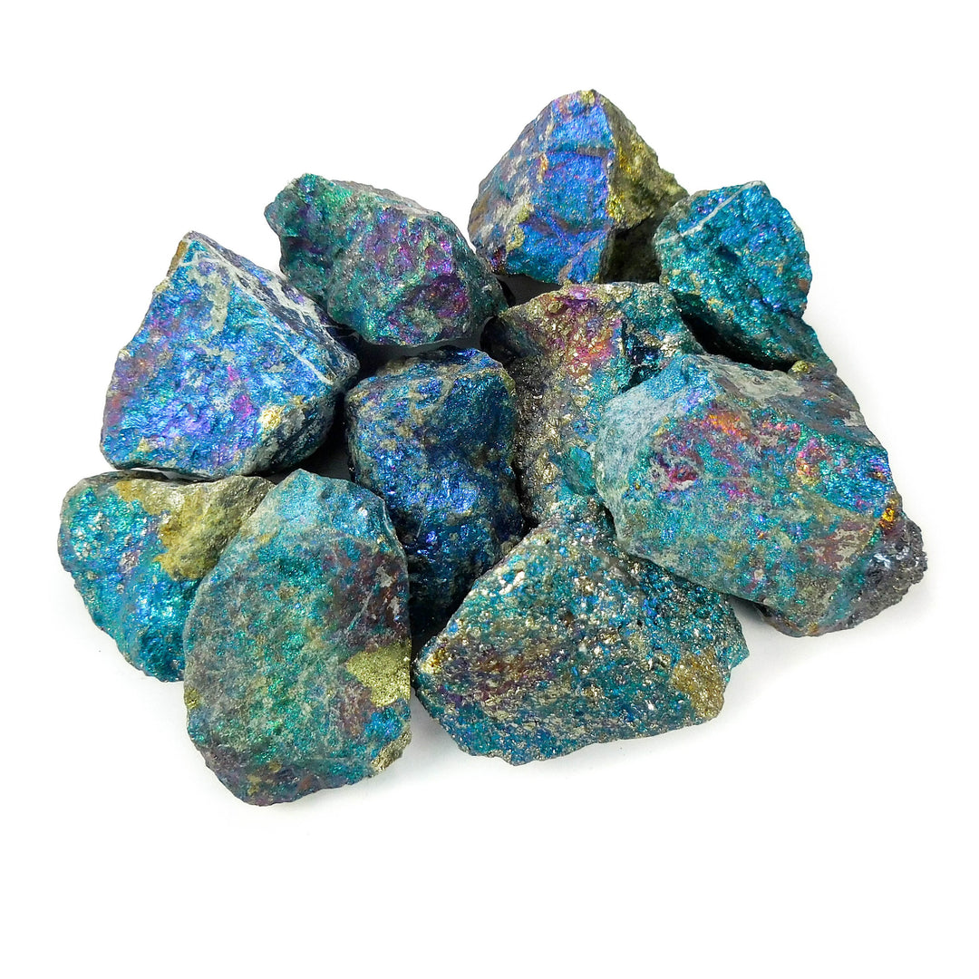 Bulk Wholesale Lot 1 LB Rough Chalcopyrite One Pound Raw Stones Natural Gemstones Crystals