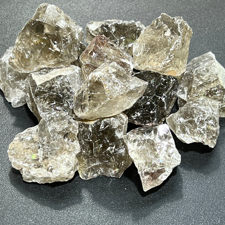 Smoky Quartz Crystal Rough (1 Kilo)( 2.2 LBs) Bulk Wholesale Lot Raw Natural Gemstones Healing Crystals And Stones