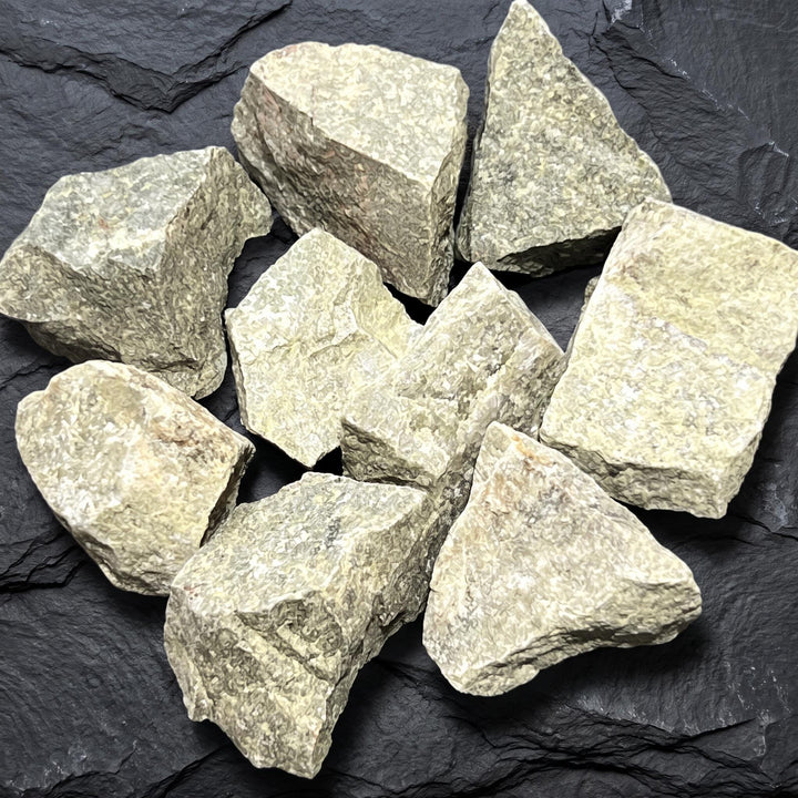 Green Vesuvianite Vesonite Rough Raw Stones (By The Piece or Pound)