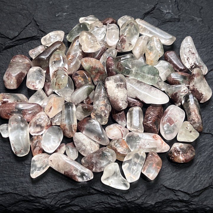 Garden Quartz Crystal Small Tumbled Stones (By The Ounce Or Pound)