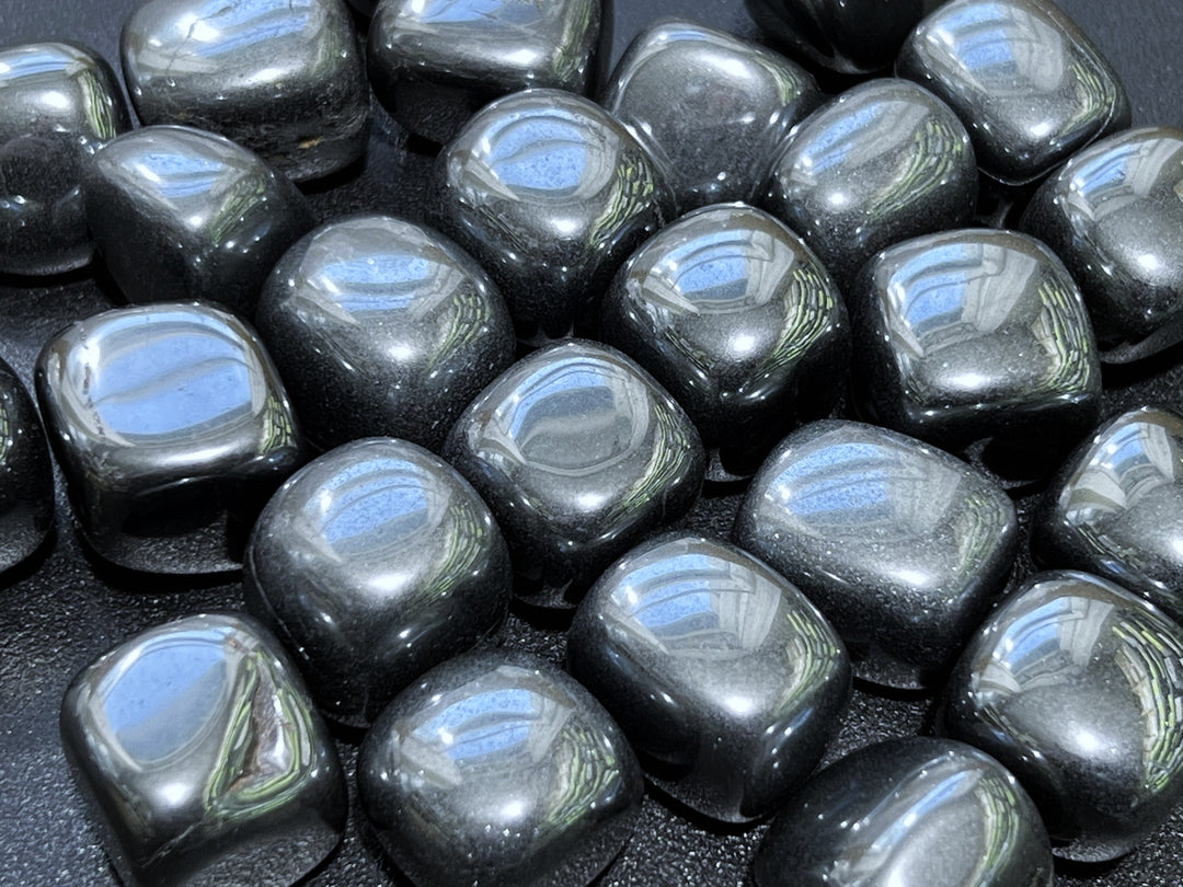 Tumbled Hematite (3 Pcs) Polished Stones Gemstone Healing Crystals And Stones