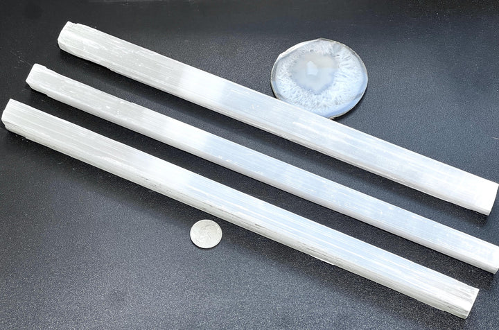 Extra Long Selenite Crystal Stick (12-14 Inches)