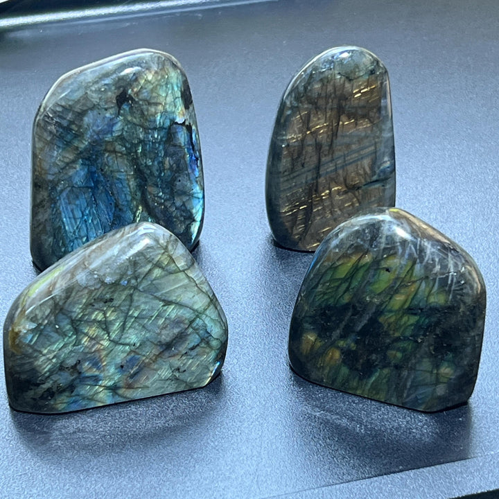 Labradorite Crystal Freeform Tower Polished Carving