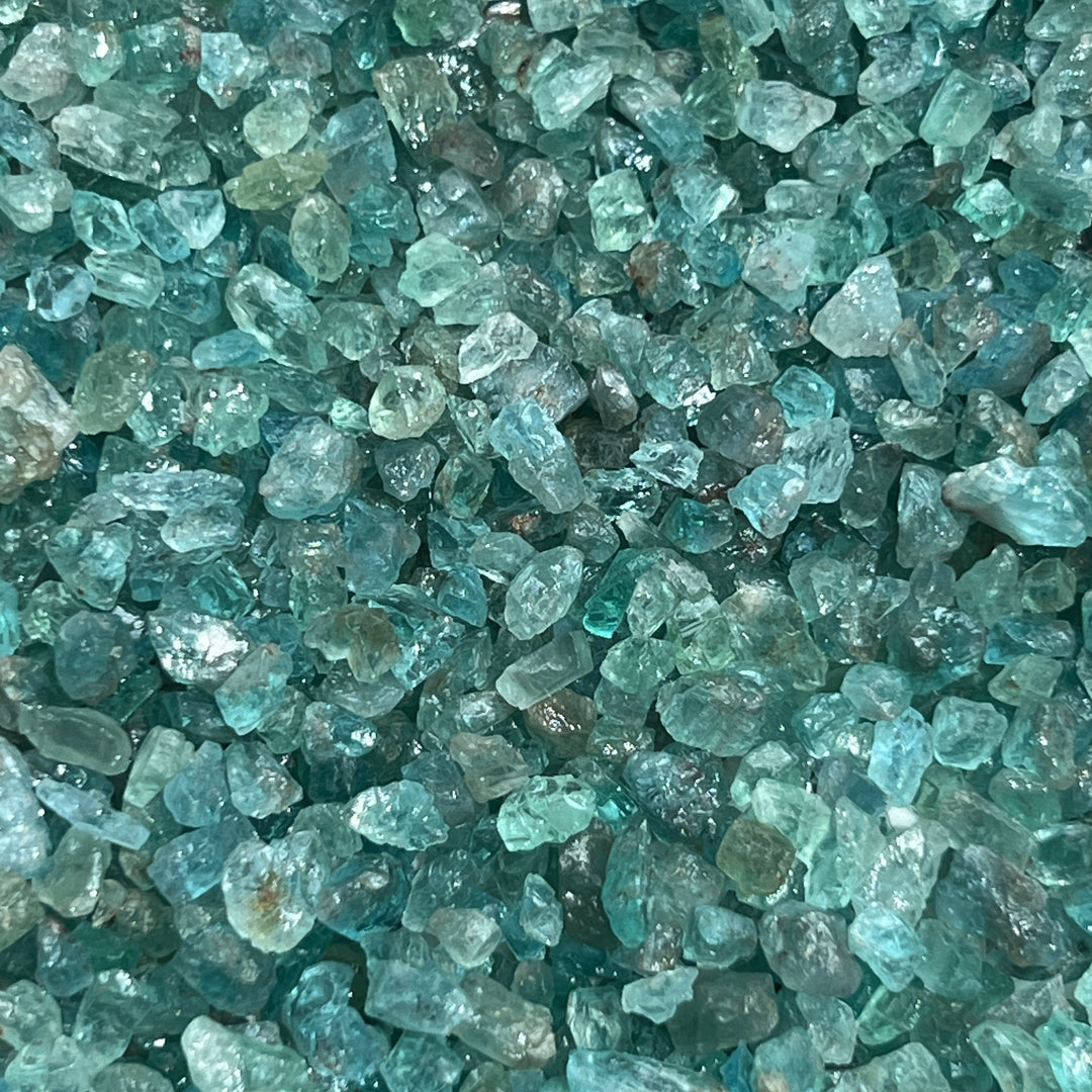 Small Apatite Rough Raw Crystal Chips (By The Ounce or Pound)