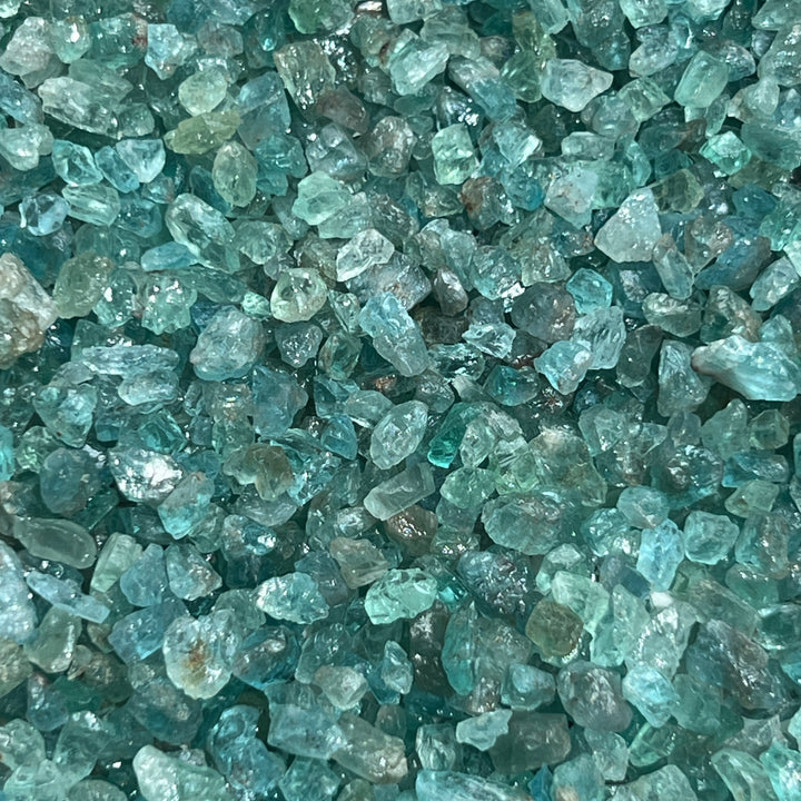 Small Apatite Rough Raw Crystal Chips (By The Ounce or Pound)