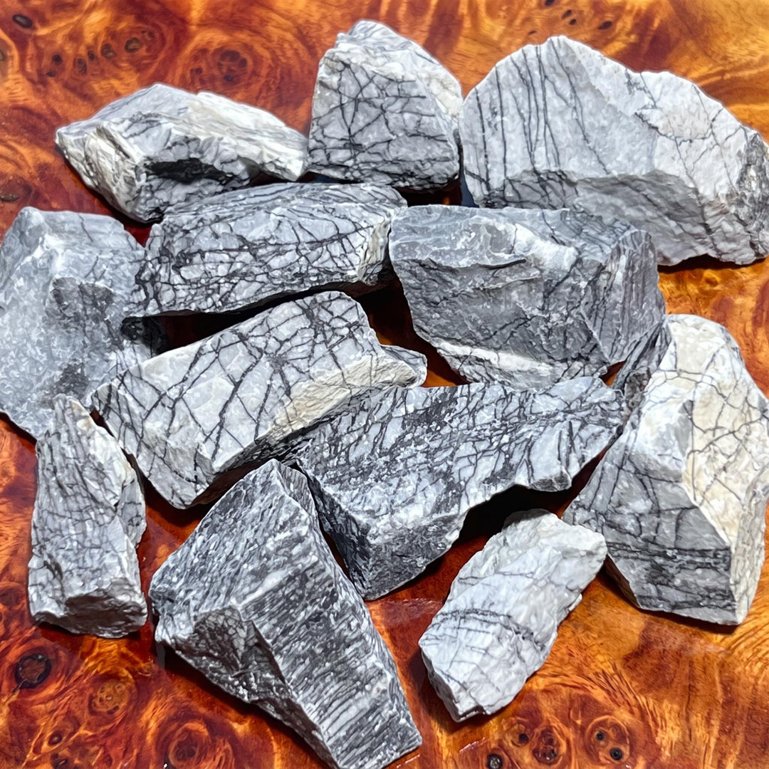 Web Jasper Rough Raw Stones (By The Piece or Pound)