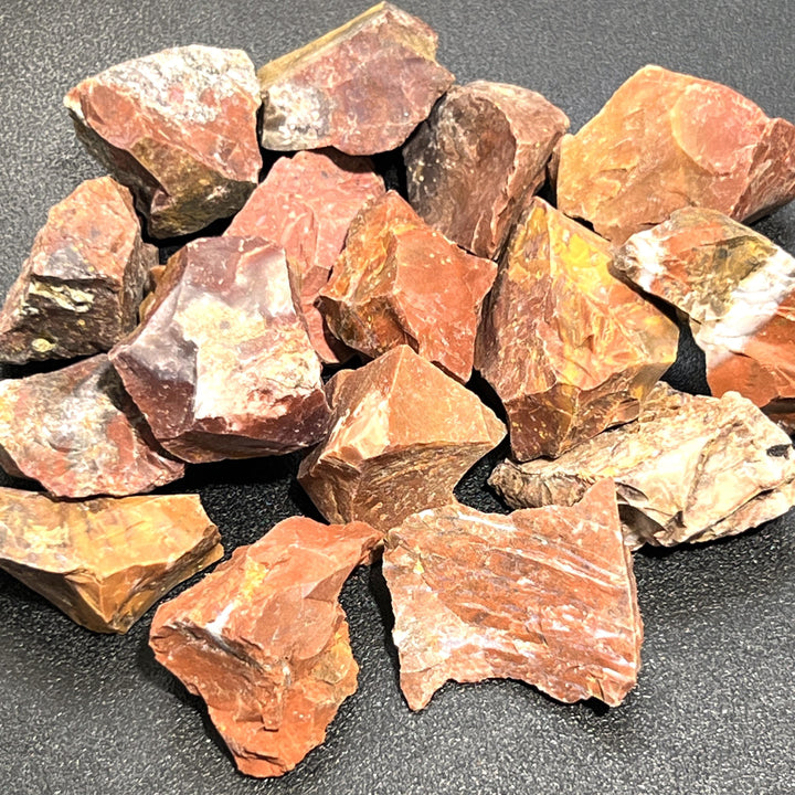 Red Kenyan Jasper Rough Raw Stones (By The Piece Or Pound)