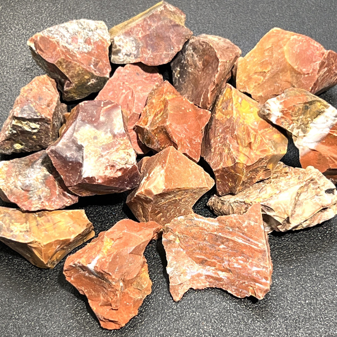 Red Kenyan Jasper Rough Raw Stones (By The Piece Or Pound)