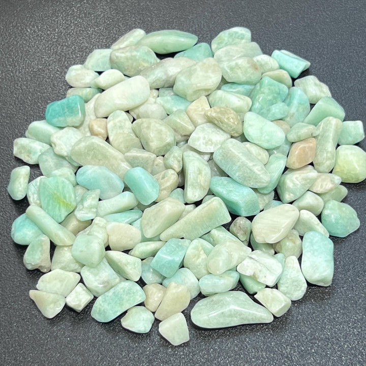 Small Tumbled Amazonite Feldspar Stones (By The Ounce or Pound)