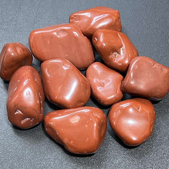 Large Red Jasper Tumbled Stones (By The Piece Or Pound)