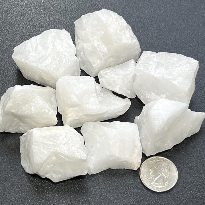 White Dolomite Crystal Rough Raw Stones (By The Piece or Pound)