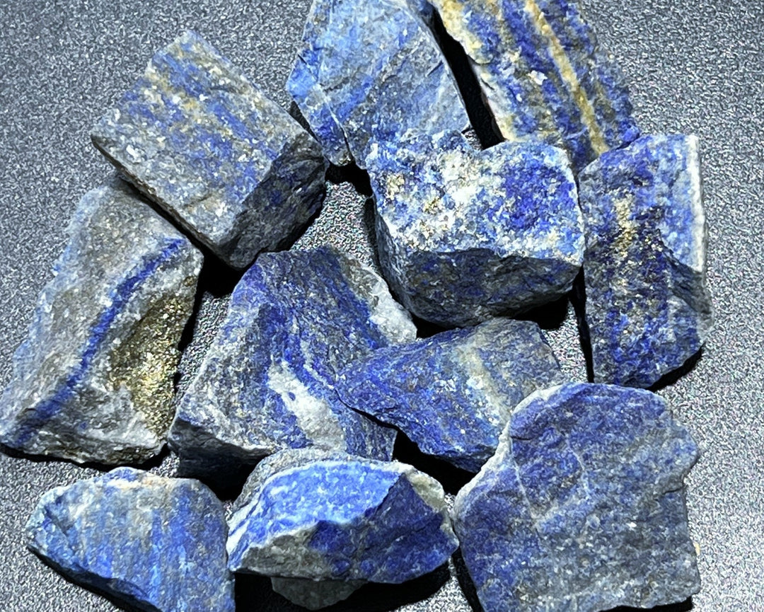 Bulk Wholesale Lot 1 LB Lapis Lazuli One Pound Rough Raw Stones Natural Gemstones Crystals