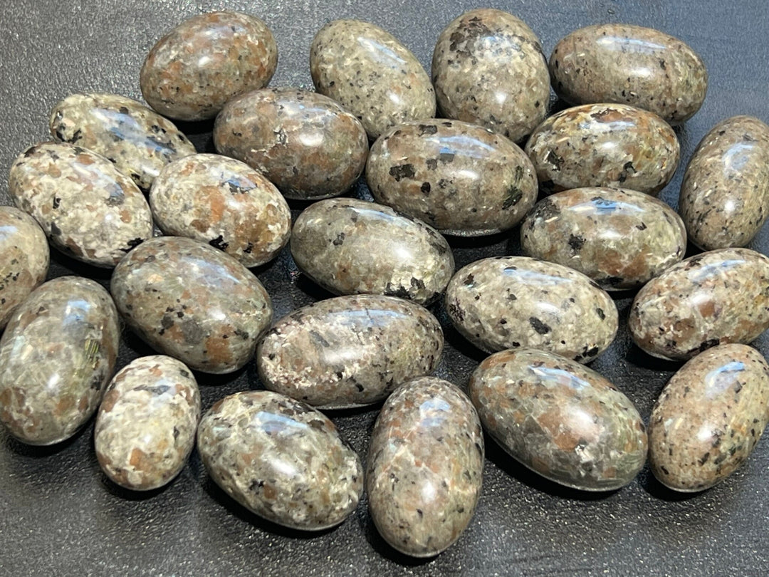 Bulk Wholesale Lot 1 LB Syenite ( UV Reactive ) One Pound Tumbled Polished Stones Natural Gemstones Crystals