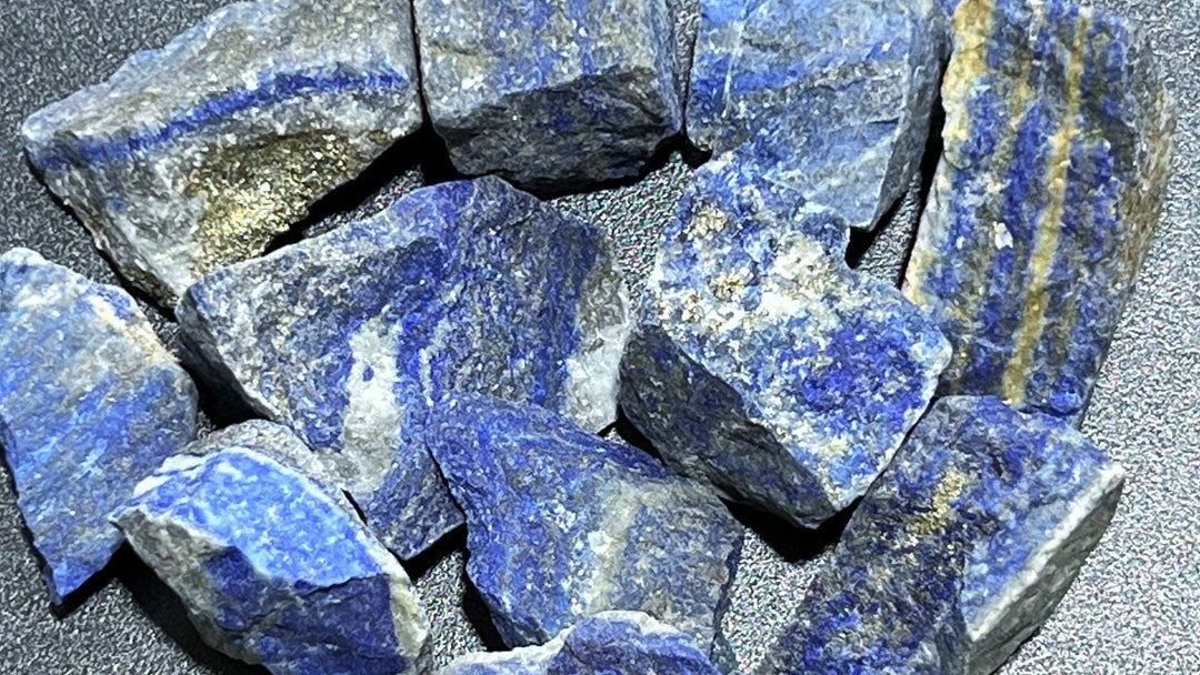 Rough Lapis Lazuli (1/2 lb) 8 oz Bulk Wholesale Lot Half Pound Raw Stones Natural Gemstones Crystals