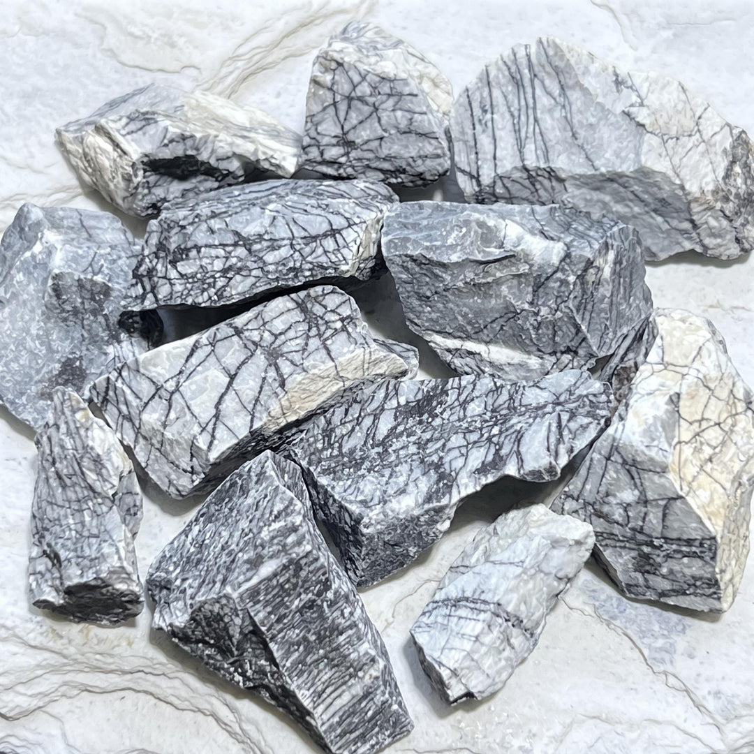 Web Jasper Rough Raw Stones (By The Piece or Pound)
