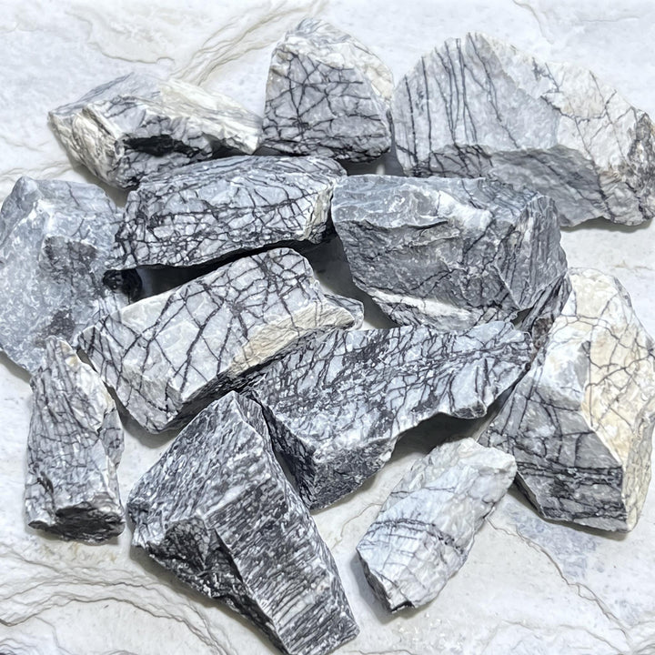 Web Jasper Rough Raw Stones (By The Piece or Pound)