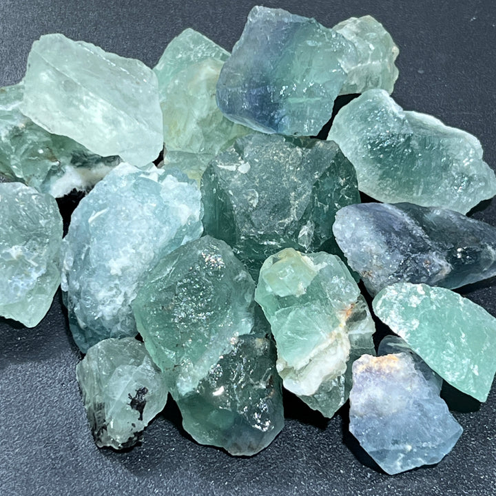 Fluorite Crystals Rough (1 LB) One Pound Bulk Wholesale Lot Raw Natural Gemstones Healing Crystals And Stones