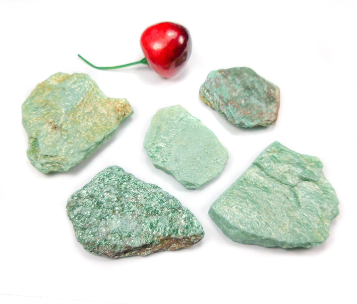 Bulk Wholesale Lot 1 LB Fuchsite One Pound Rough Raw Stones Natural Gemstones Crystals Chrome Mica
