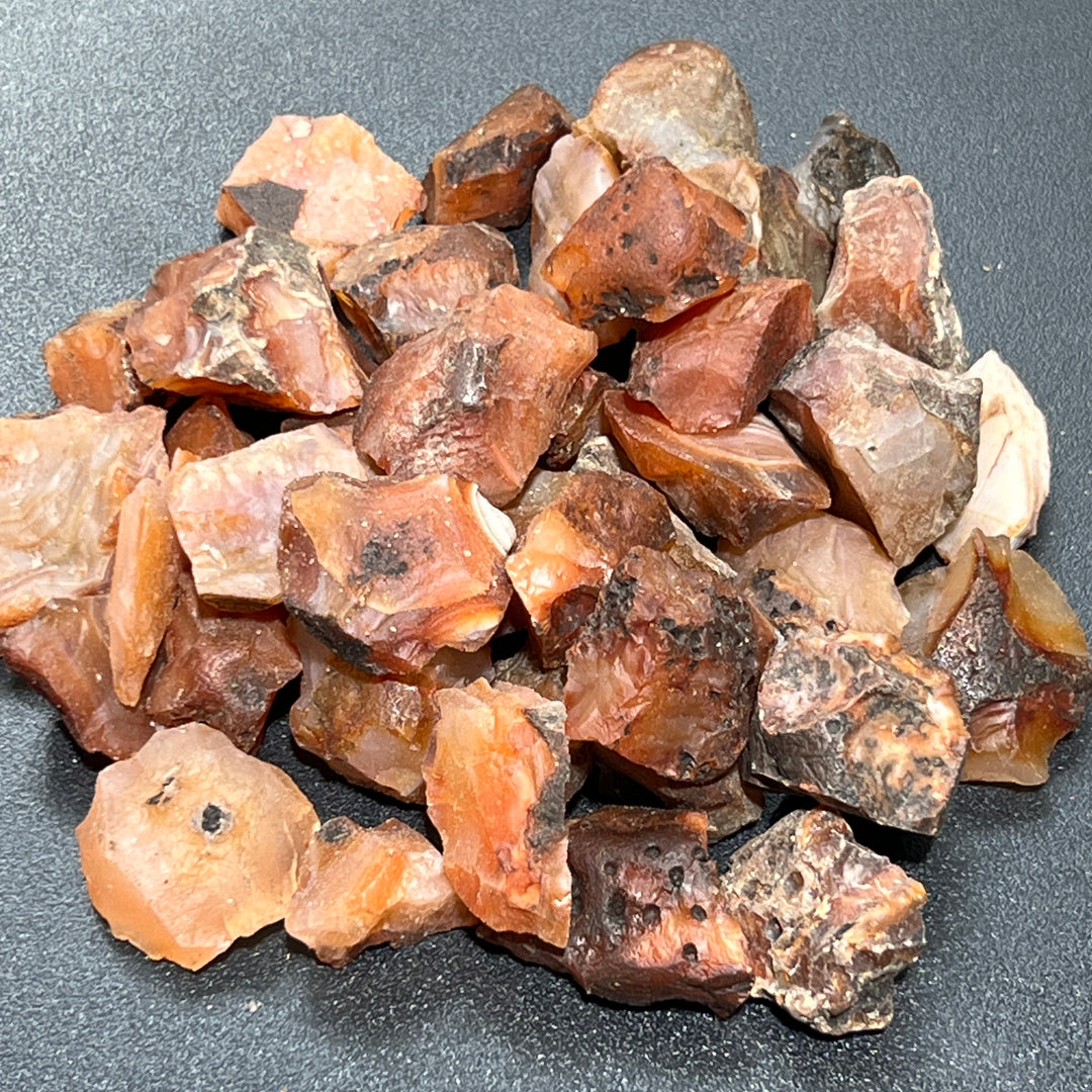 Carnelian Red Agate Rough (1 LB) One Pound Bulk Wholesale Lot Raw Natural Gemstones Healing Crystals And Stones