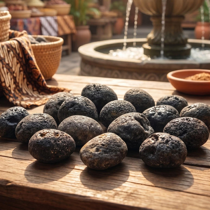 Agni Manitite Obsidian Naturally Rough Tumbled Stones
