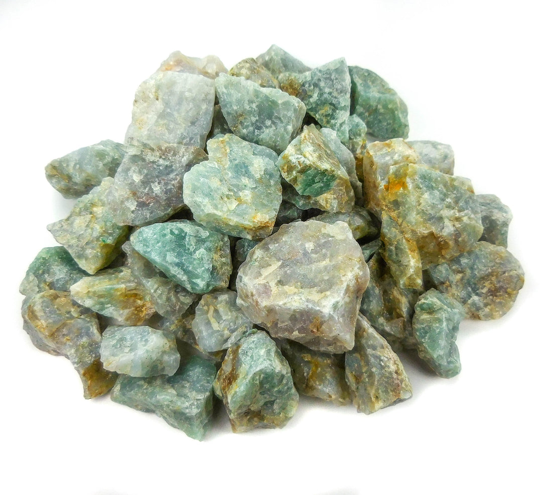 Sky Blue Quartz Crystal (1/2 lb) 8 oz Bulk Wholesale Lot Half Pound Stones Raw Gemstones Rough Natural