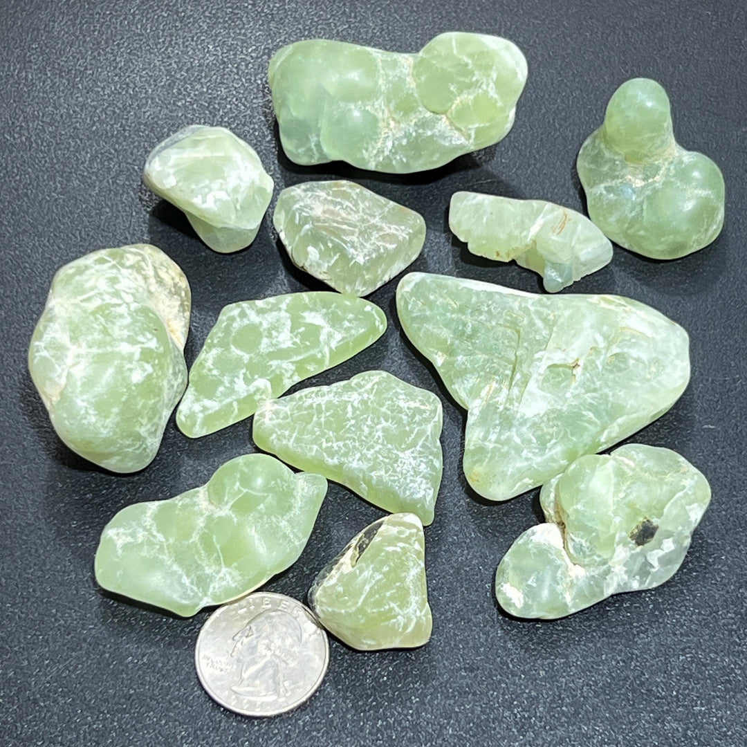 Prehnite Crystal Rough Raw Stones (By The Piece or Pound)
