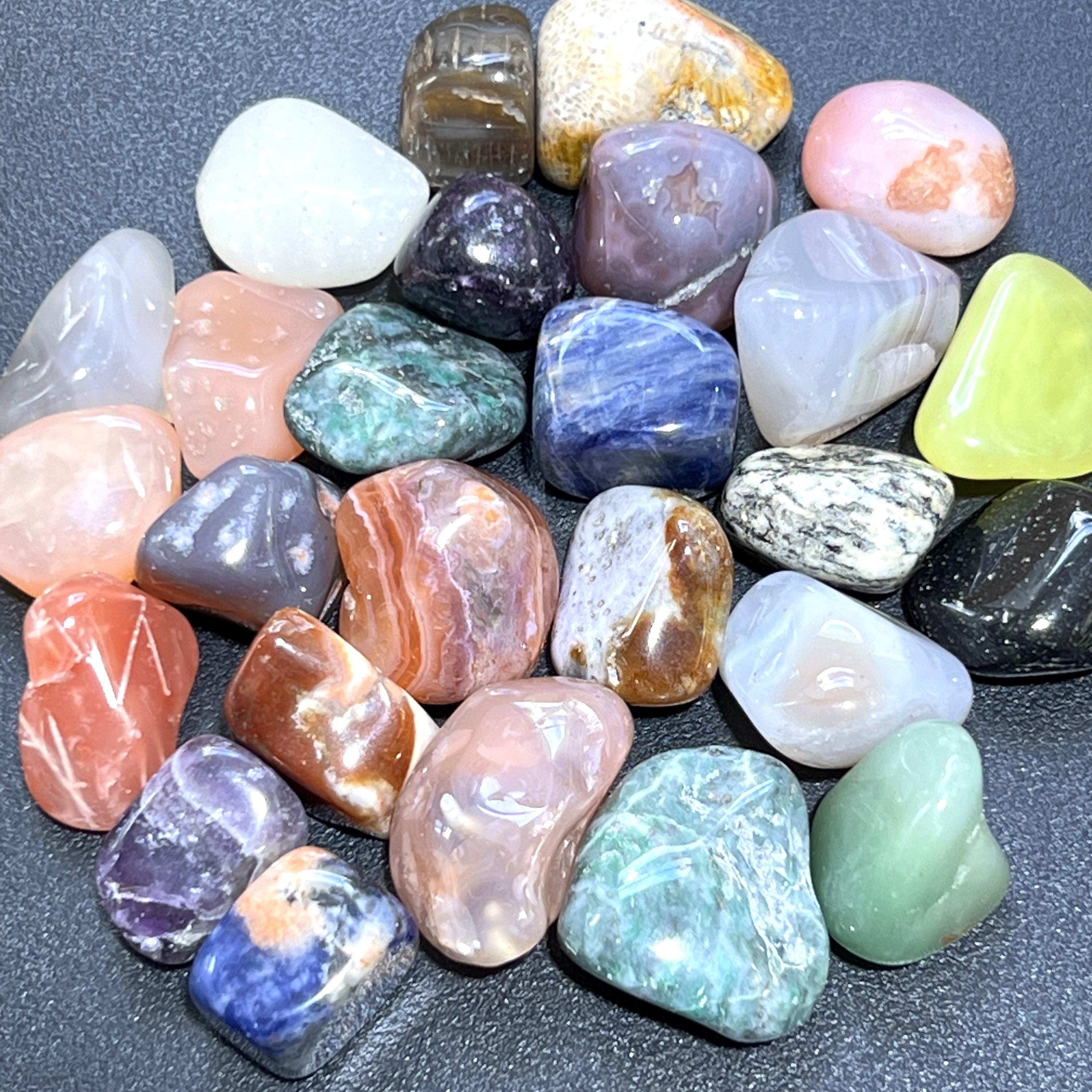 Mixed Tumbled Stones (By The Ounce or Pound) Wholesale – Amazing Crystals