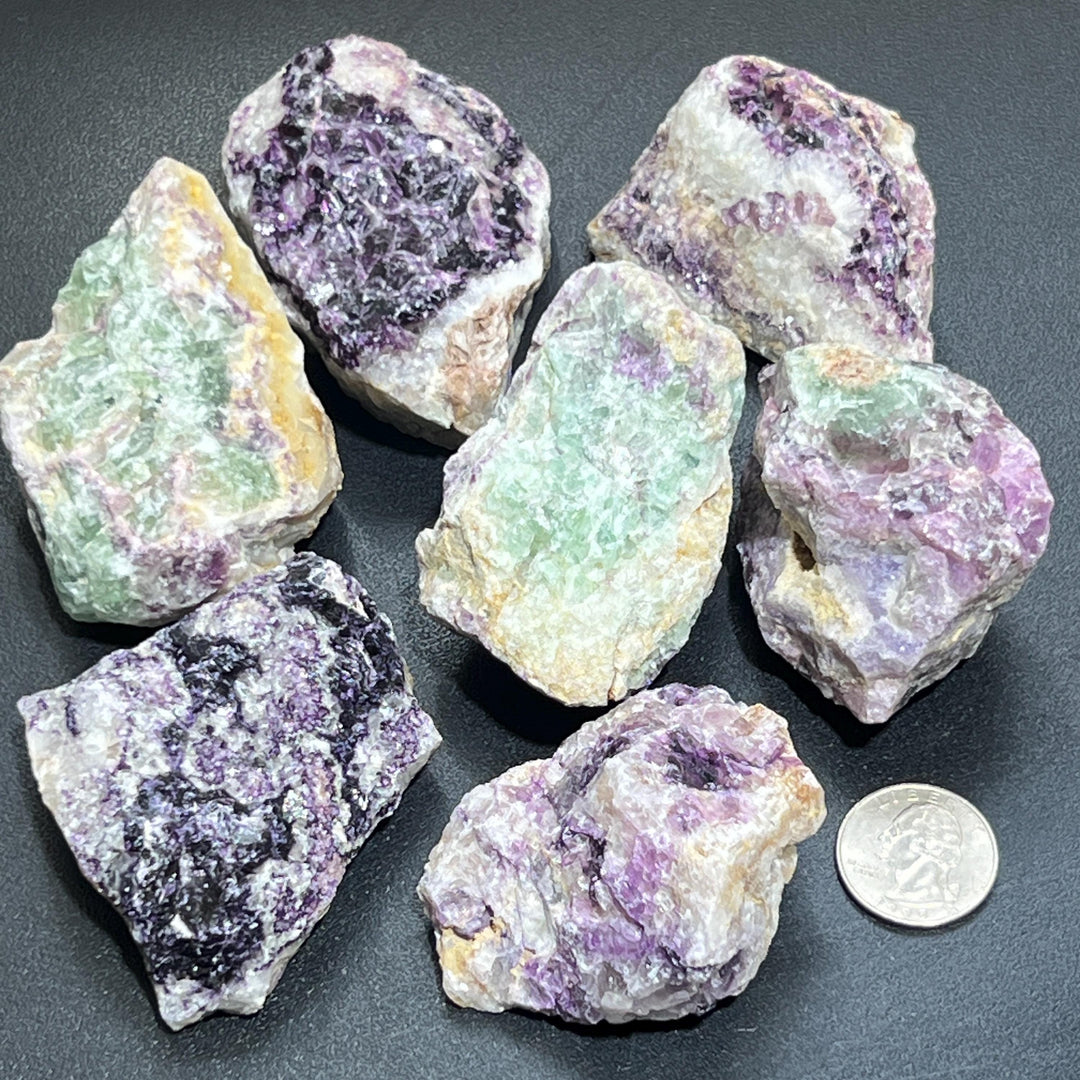Large Fluorite Crystals Rough Raw Stones (By The Piece Or Pound)