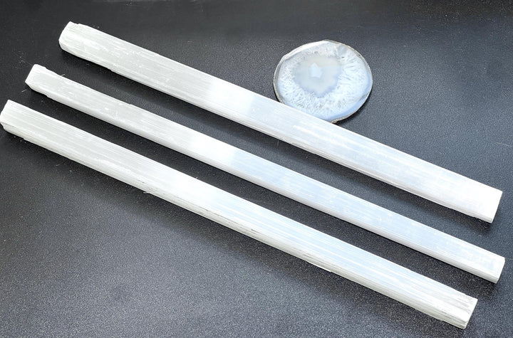 Extra Long Selenite Crystal Stick (12-14 Inches)