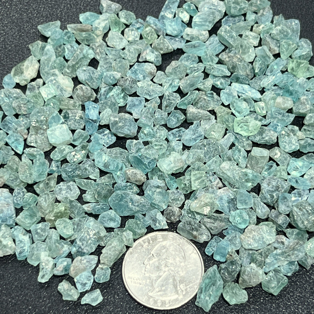 Small Apatite Rough Raw Crystal Chips (By The Ounce or Pound)