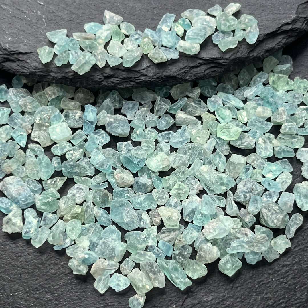 Small Apatite Rough Raw Crystal Chips (By The Ounce or Pound)