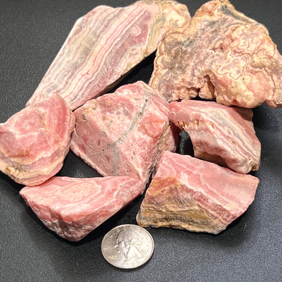 Large Pink Rhodochrosite Rough Raw Stones (By The Piece Or Pound)