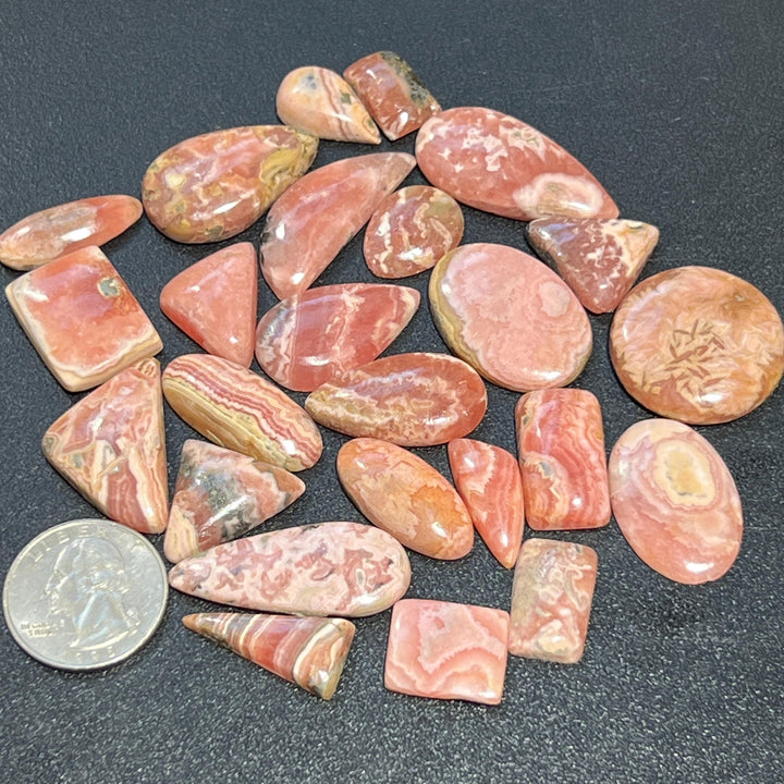 Rhodochrosite Cabochons (By The Piece or Gram)