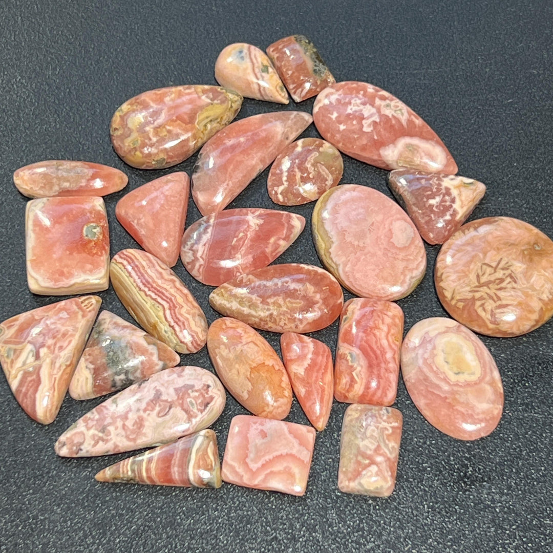 Rhodochrosite Cabochons (By The Piece or Gram)