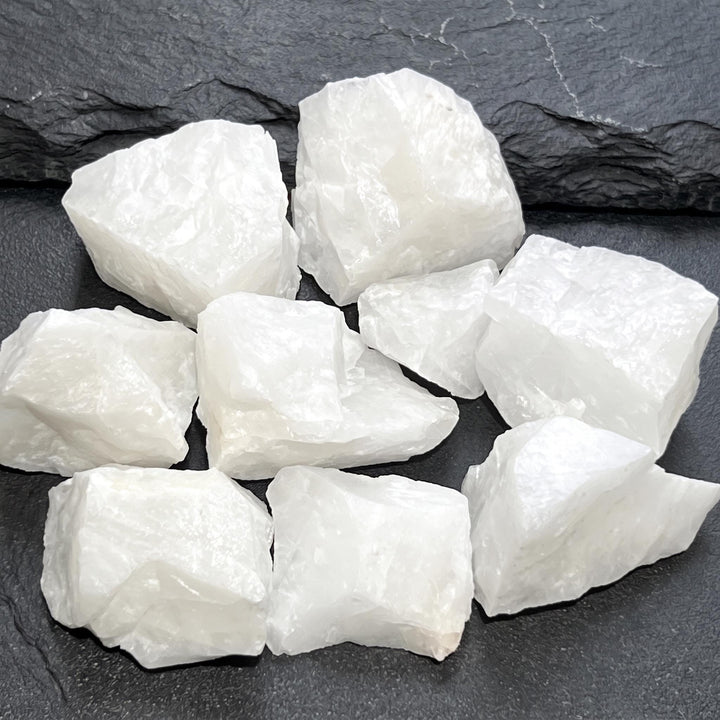 White Dolomite Crystal Rough Raw Stones (By The Piece or Pound)