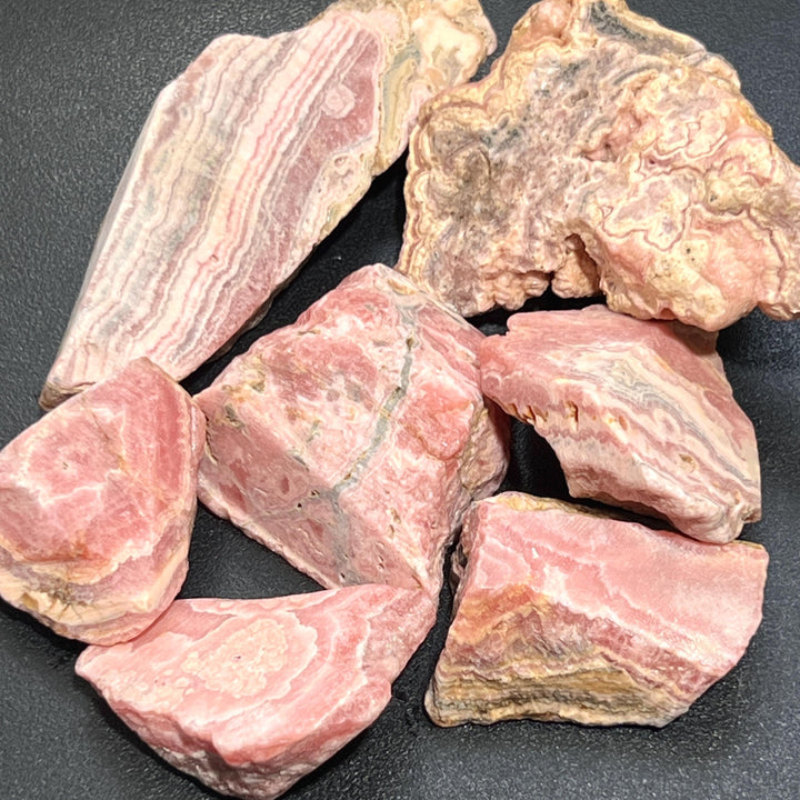 Large Pink Rhodochrosite Rough Raw Stones (By The Piece Or Pound)