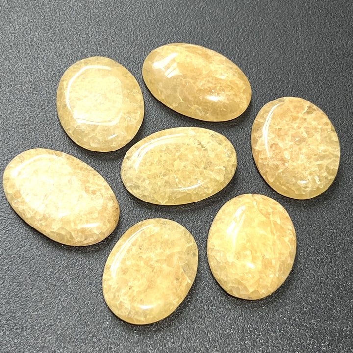 Limonite Quartz Crystal Cabochons (By The Piece or Gram)