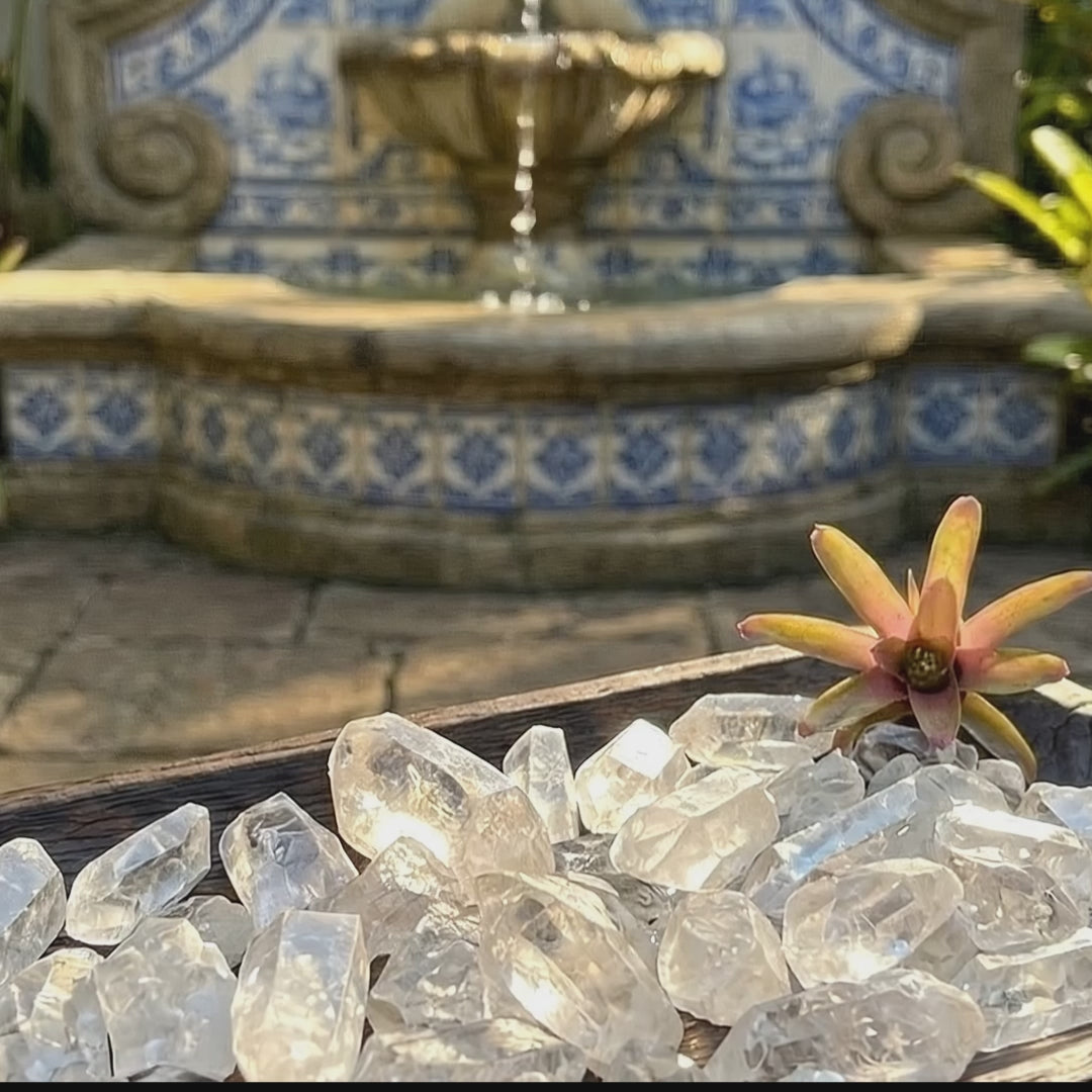Rough Raw Clear Quartz Crystals (By The Piece or Pound)